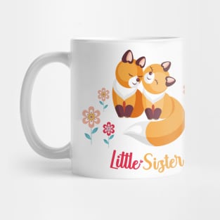 Little sister - fox siblings Mug